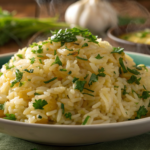 Garlic Butter Rice with Herbs.webp