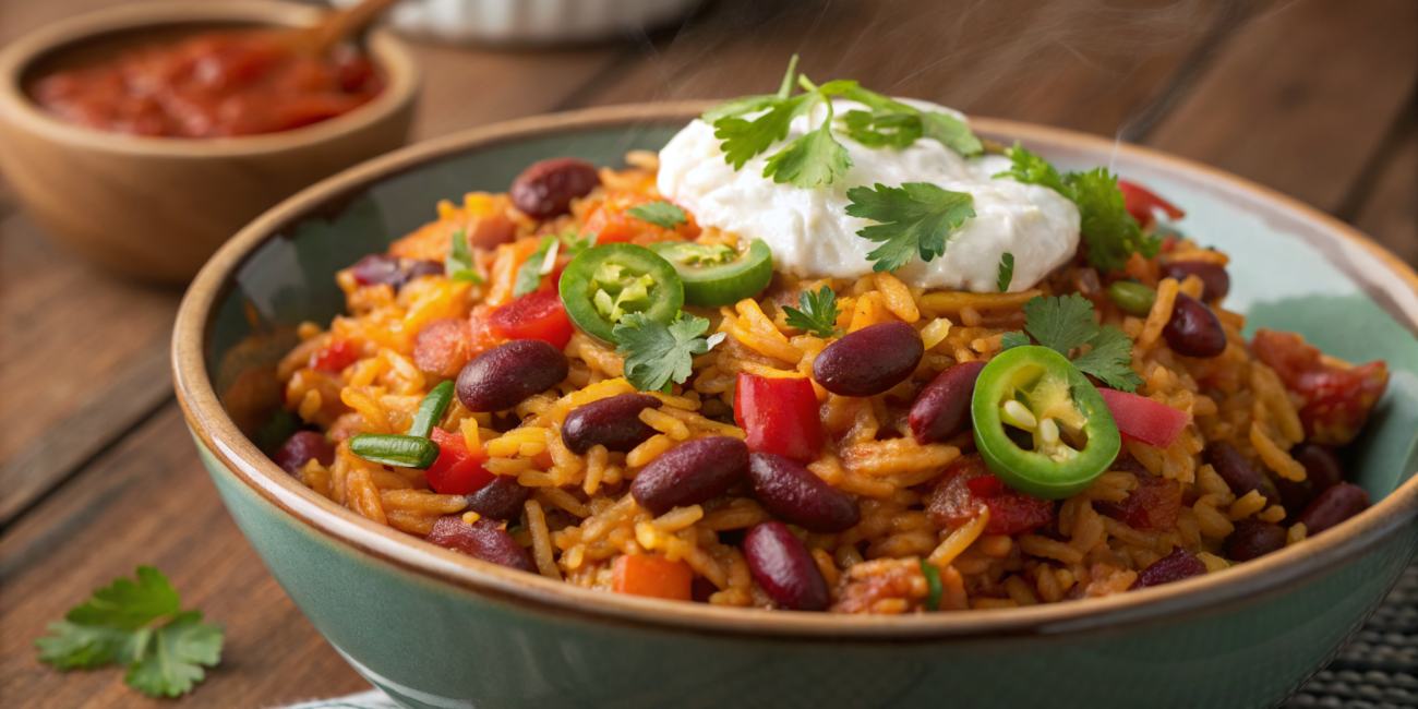 Spicy Mexican Rice with Beans.webp