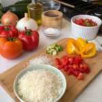 How to Make Spanish Style Rice with VegetablesIngredients
