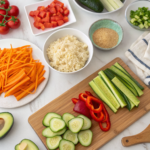 How to Make Simple Vegetable Rice BowlIngredients