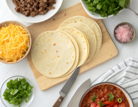 How to Make Homemade Beef Tacos with Fresh SalsaIngredients