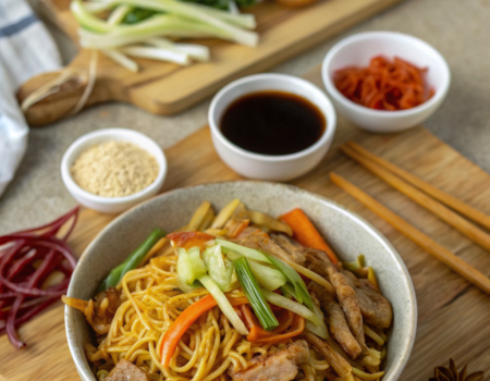 How to Cook Street Style Fried Noodles EasilyIngredients