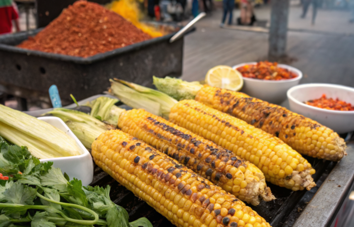 How to Cook Spicy Street Style Grilled CornIngredients