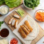 How to Make Crispy Chicken Wraps for Street Food LoversIngredients
