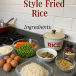 How to Cook Classic Street Style Fried RiceIngredients